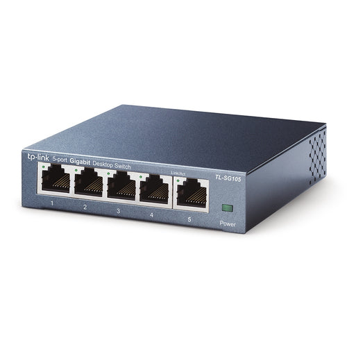 Tp-Link 5-Port Unmanaged Gigabit Switch, Metal Case, 5Yr