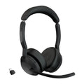 Jabra Wireless Evolve2 55 Ms Stereo Bluetooth Anc Headset+Link390C, Usb-C