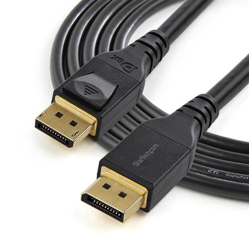Startech 4M Display 1.4 Cable, 8K 60Hz, Uhd 4K 120Hz, Hdr, Vesa Certified, Black, Ltw