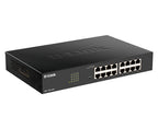 D-Link 24-Port Gigabit Smart Managed Switch With 12 Poe+ Ports (100W)
