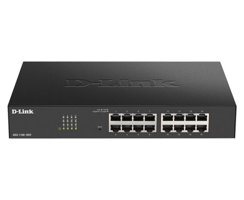 D-Link 24-Port Gigabit Smart Managed Switch With 12 Poe+ Ports (100W)