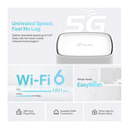Tp-Link Ax1800 5G Wi-Fi 6 Dual-Band Gigabit Router, Easymesh, Gbe(3), 3Yr