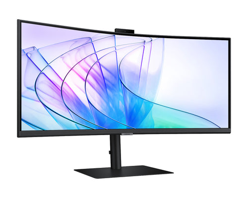 Samsung 34" Curve (21:9) Wqhd Va Monitor, Dp, Hdmi, Usb-C, Usb(2), Lan, Kvm, Webcam, 3Yr