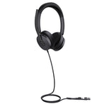 Yealink Wired (Uh48) Ms Stereoactive Noise Cancelling Headset With C To A Adapter