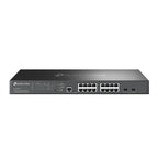 TP-Link Omada 16-Port Managed L2+ Rack Switch, 2.5G PoE+(8), 10G Sfp+(2), 240W