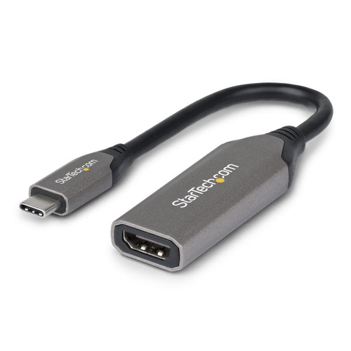Startech Usb-C To HDMI Adapter, 8K 60Hz / 4K 120Hz, USB C To HDMI 2.1, 3 Yr