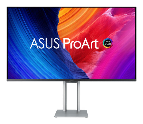 Asus 32" (16:9) Qd-Oled Uhd, 0.1Ms, 240Hz, Usb-C 96W Pd, Dp, Hdmi(1), Usb(2), H/Adj, 3Yr
