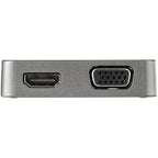 Startech Usb-C Multiport Adapter, 4K, Hdmi, Vga, Gbe, Usb, Single Display, 3Yr