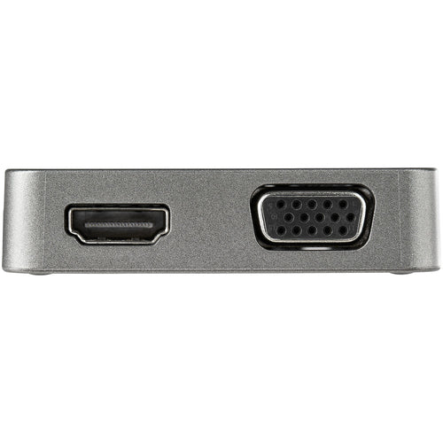 Startech Usb-C Multiport Adapter, 4K, Hdmi, Vga, Gbe, Usb, Single Display, 3Yr