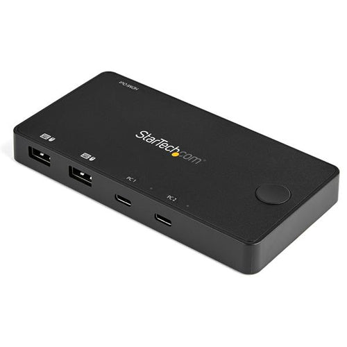 Startech 2 Port USB C Kvm Switch - Uhd 4K 60Hz HDMI W/Usb Type C Cables 2Yr