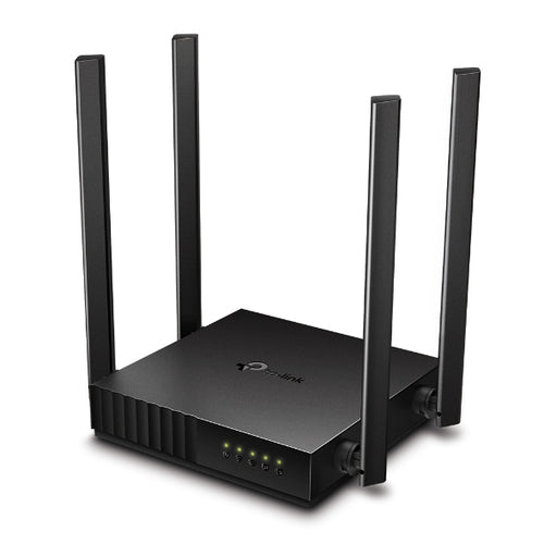 Tp-Link Archer Ac1200 Dual-Band Router, Mu-Mimo, 10/100 Lan(4), WAN (1), 3Yr