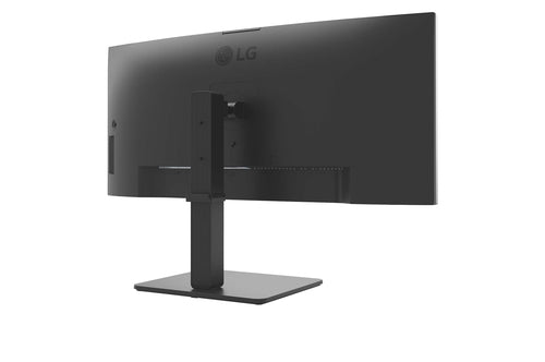 LG 34" (21:9) Wqhd Curved Ips, Hdmi(2), Dp, Usb-C, 90W, Lan, Cam, Kvm, H/Adj, Vesa, 3Yr