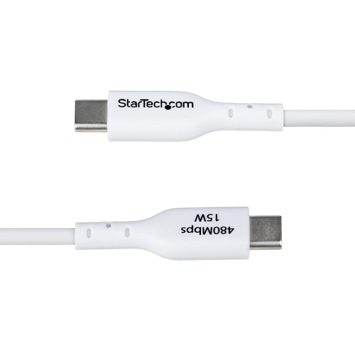 Startech 3Ft (1M) White Usb-A To Usb-C Charging Cable/Cord, M/M, Ltw