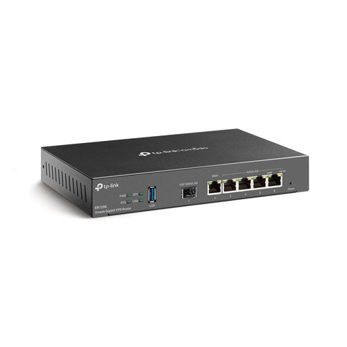 Tp-Link Omada Gigabit Vpn Router, Gbe Spf Wan/Lan(1), WAN (1), Lan/Wan(4), 5Yr