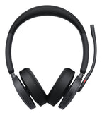 Yealink Wireless (Bh74) Ms Stereo Bluetooth Anc Headset, Bt51 Dngle, Black, C To A Adapter