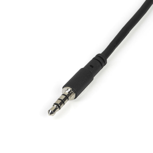 Startech 3.5Mm Stereo Splitter Cable, 4-Position To 2X 3-Position, M/F, Ltw