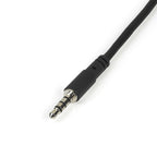 Startech 3.5Mm Stereo Splitter Cable, 4-Position To 2X 3-Position, M/F, Ltw