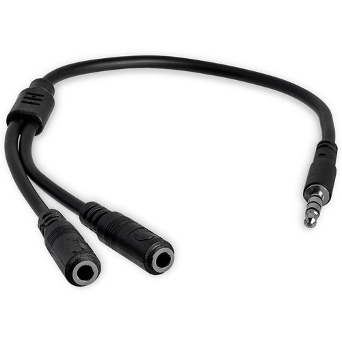 Startech 3.5Mm Stereo Splitter Cable, 4-Position To 2X 3-Position, M/F, Ltw