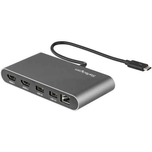 Startech T/Bolt3 4K Mini Dock, Dual Display, Hdmi(2), Usb(2), Rj45, 3Yr