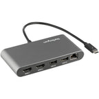 Startech T/Bolt3 4K Mini Dock, Dual Display, Hdmi(2), Usb(2), Rj45, 3Yr