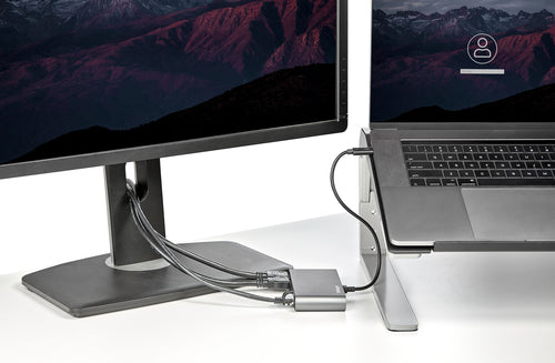 Startech T/Bolt3 4K Mini Dock, Dual Display, Hdmi(2), Usb(2), Rj45, 3Yr