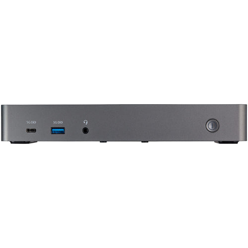 Startech Usb-C(Tb3), Usb-A Hybrid 4K Dock, Triple Displ,Hdmi(3),Dp(3),Usb(4),85W,Ac,3Y
