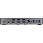 Startech Usb-C(Tb3), Usb-A Hybrid 4K Dock, Triple Displ,Hdmi(3),Dp(3),Usb(4),85W,Ac,3Y