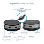 Startech Usb-C Multiport Adapter - Hdmi/Dp/Vga/Gbe/Usb/Usb-C, Single Display, 60W, 3Yr