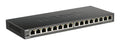 D-Link 16-Port Low Profile Gigabit Unmanaged Switch (Metal Housing)
