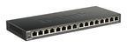 D-Link 16-Port Low Profile Gigabit Unmanaged Switch (Metal Housing)