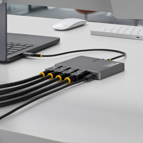 Startech Usb-C Quad-Monitor Workstation Adapter 4K 60Hz Displayport, 3 Yr