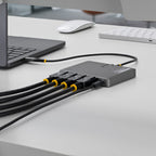 Startech Usb-C Quad-Monitor Workstation Adapter 4K 60Hz Displayport, 3 Yr