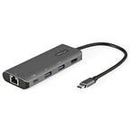 StarTech USB-C Multiport Adapter, 4K, HDMI, USB(2), GbE, Single Display, 85W Pd