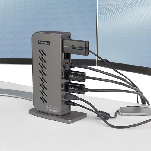 Startech Usb-C Usb-A Hybrid 4K Dock, Dual Display, Hdmi(2),Dp(2),Usb(6), No Pd, 3Yr