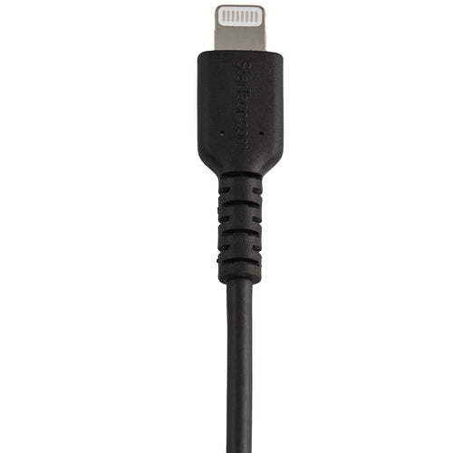 Startech 0.3M Usb-A To Lightning Cable, Rugged, Black, 2Yr