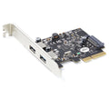 Startech 2 Port USB Pcie Card 10Gbps/Port - USB 3.2/3.1 Gen 2 Type-A Ltw