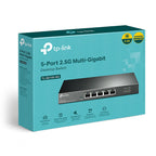 Tp-Link 5-Port Unmanaged 2.5G Desktop Switch, Metal Case, 5Yr