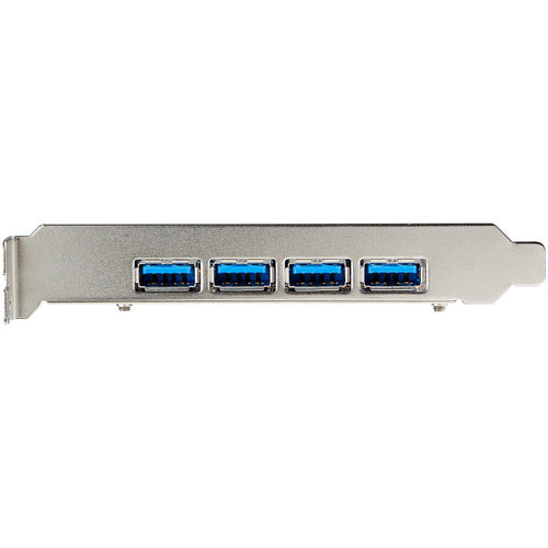 Startech 4 Port USB Pcie Card - 10Gbps Usb-A 3.1 Gen 2 - Dual Chip Card Ltw