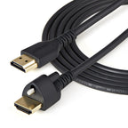 Startech 2M High Speed HDMI 2.0 Cable, M/M, 4K 60Hz, Locking Screw, Ltw