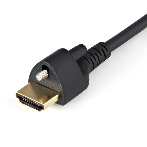 Startech 2M High Speed HDMI 2.0 Cable, M/M, 4K 60Hz, Locking Screw, Ltw