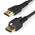 Startech 2M High Speed HDMI 2.0 Cable, M/M, 4K 60Hz, Locking Screw, Ltw