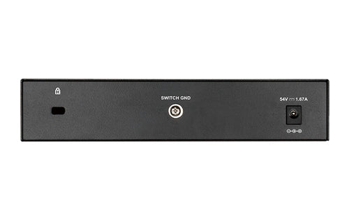 D-Link 8-Port Gigabit Smart Managed Switch With 4 Poe+ Ports (80W)