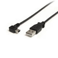 Startech 1.8M/6Ft Mini Usb2.0 A To USB Mini-B Cable, M/M, Right Angle, Ltw