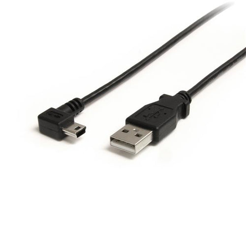 Startech 1.8M/6Ft Mini Usb2.0 A To USB Mini-B Cable, M/M, Right Angle, Ltw
