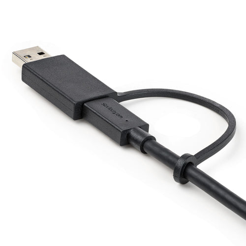 Startech 0.9M Hybrid Usb-C To Usb-C Cable W/ USB 3.0-A Adapter, Supports 100W Pd, 2Yr
