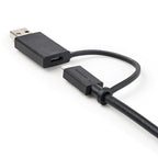 Startech 0.9M Hybrid Usb-C To Usb-C Cable W/ USB 3.0-A Adapter, Supports 100W Pd, 2Yr