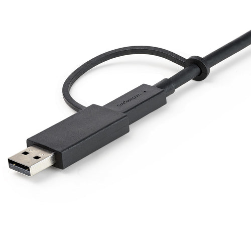 Startech 0.9M Hybrid Usb-C To Usb-C Cable W/ USB 3.0-A Adapter, Supports 100W Pd, 2Yr