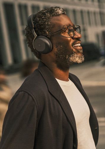 Jabra Wireless Evolve3 75 Uc Stereo Bluetooth Anc Headset, Link390C Bt, Usb-C, Black
