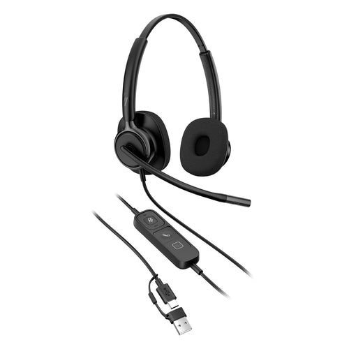 HP Poly Mission 415 Mono USB Wired Classic Headset (Foam Earcushion)