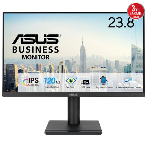 ASUS 24″ Monitor, FHD, IPS, 120Hz, 1ms, Speakers